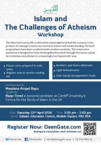 Islam and Atheism Poster
